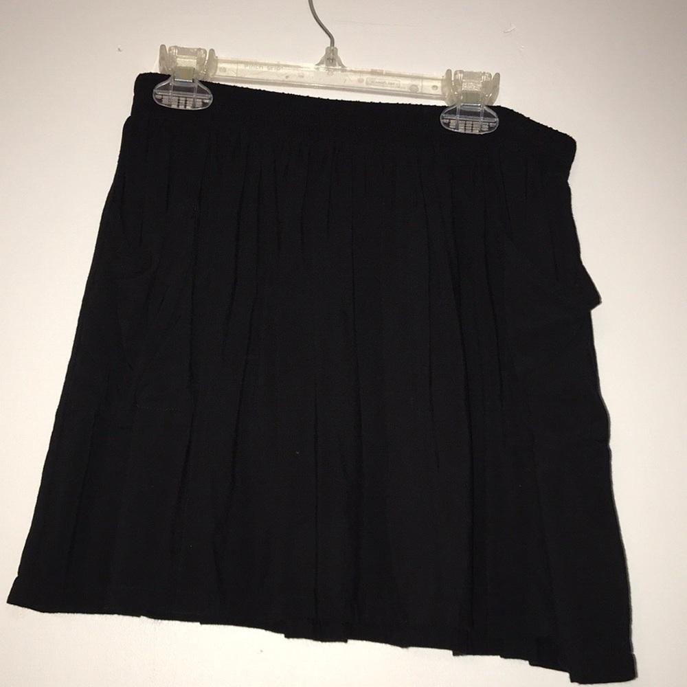 Old Navy Black Skater Skirt